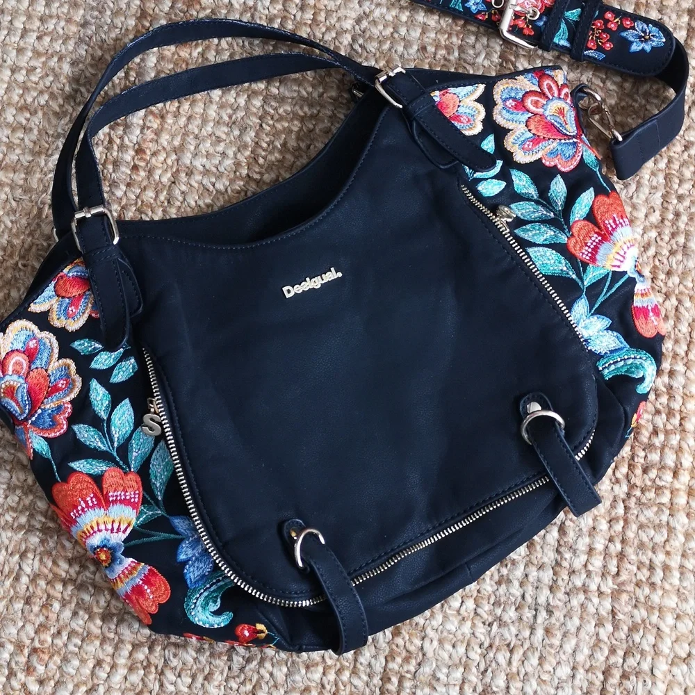 Desigual Large Crossbody (A28) - Picture 3 of 15